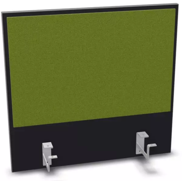 Aufsatz-Paneel,f. Schreibti- sch,Anbau hinten,B 600mm,CC- schwarz,BN7048-grün