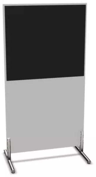 parete divisoria,Axl 1545x 800mm,parete legno/stoffa,MP- grigio chiaro,BN8033-nero