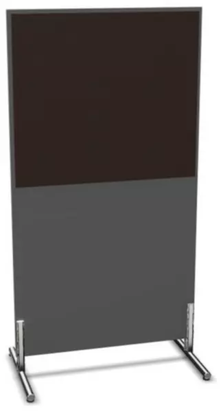 parete divisoria,Axl 1545x 800mm,MS-grigio scuro, BN2036-marrone