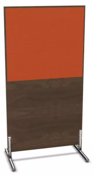 parete divisoria,Axl 1545x 800mm,NV marrone Hickory, BN3012-arancione