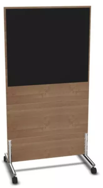 parete divisoria,Axl 1545x 800mm,parete legno/stoffa,NT- ciliegia,BN8033-nero