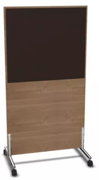 parete divisoria,Axl 1545x 800mm,parete legno/stoffa,NT- ciliegia,BN2036-marrone