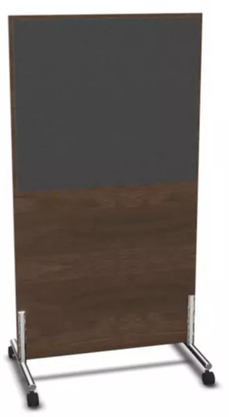 parete divisoria,Axl 1545x 800mm,NV marrone Hickory, BN8010-grigio antracite