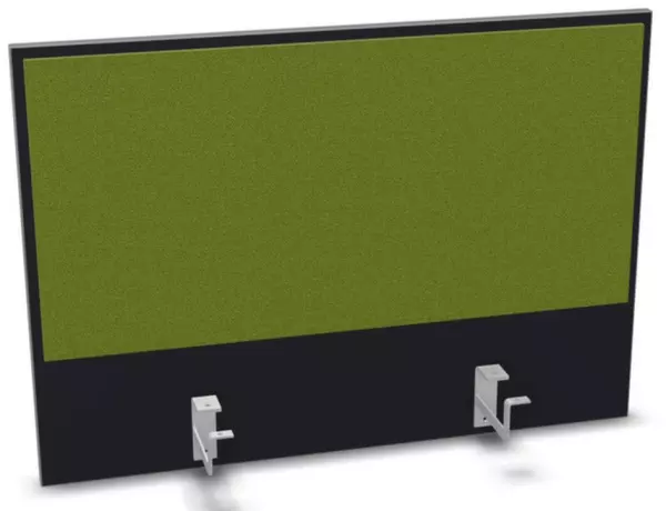 Aufsatz-Paneel,f. Schreibti- sch,Anbau hinten,B 800mm,CC- schwarz,BN7048-grün