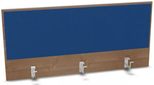 Aufsatz-Paneel,f. Schreibti- sch,Anbau hinten,B 1200mm,NT- Cherry,BN6016-blau