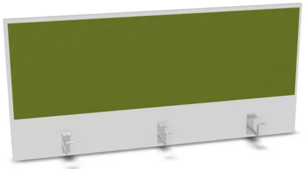 Aufsatz-Paneel,f. Schreibti- sch,Anbau hinten,B 1200mm,BI- weiss,BN7048-grün