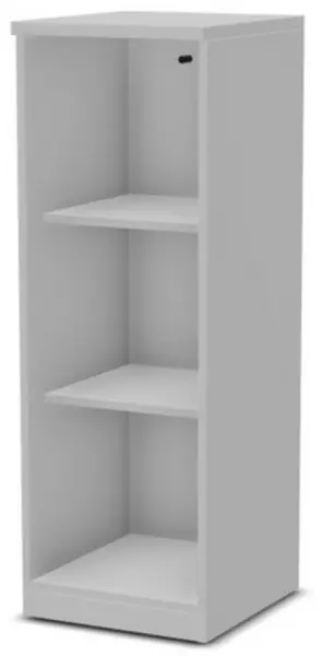 Büro-Glastürenschrank,HxBxT 1155x400x445mm,2xHolzboden,3 OH,MP-hellgrau