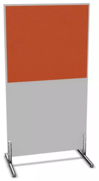 parete divisoria,Axl 1545x 800mm,MP-grigio chiaro, BN3012-arancione
