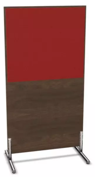parete divisoria,Axl 1545x 800mm,NV marrone Hickory, BN4011-rosso