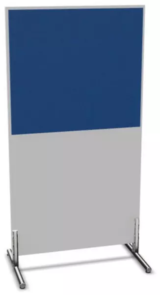 parete divisoria,Axl 1545x 800mm,parete legno/stoffa,MP- grigio chiaro,BN6016-blu