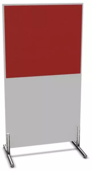 parete divisoria,Axl 1545x 800mm,MP-grigio chiaro, BN4011-rosso
