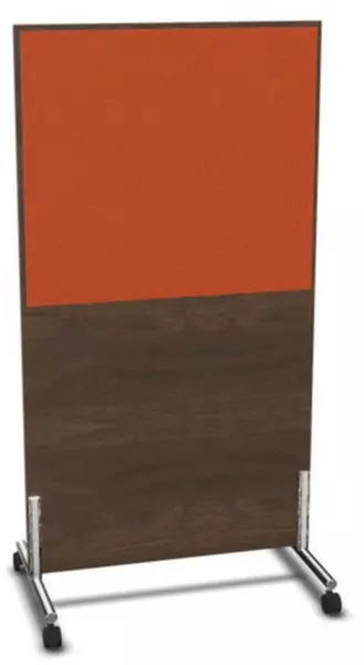 parete divisoria,Axl 1545x 800mm,NV marrone Hickory, BN3012-arancione