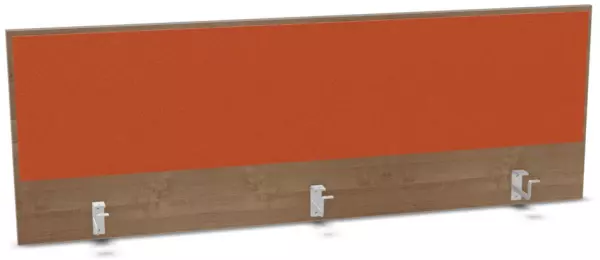 Aufsatz-Paneel,f. Schreibti- sch,Anbau hinten,B 1600mm,NT- Cherry,BN3012-orange
