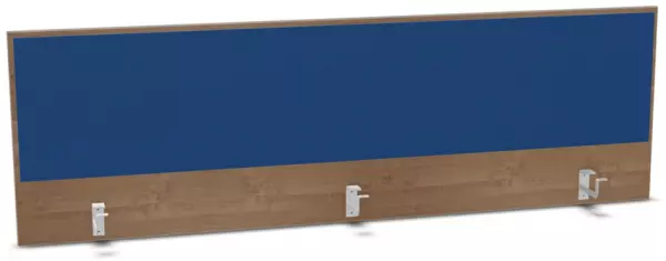 Aufsatz-Paneel,f. Schreibti- sch,Anbau hinten,B 1800mm,NT- Cherry,BN6016-blau