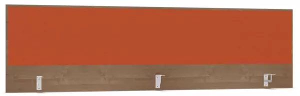 Aufsatz-Paneel,f. Schreibti- sch,Anbau hinten,B 2000mm,NT- Cherry,BN3012-orange