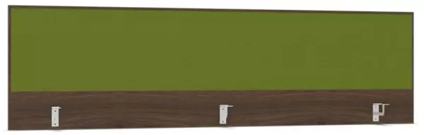 Aufsatz-Paneel,f. Schreibti- sch,Anbau hinten,NV Braun Hickory,BN7048-grün