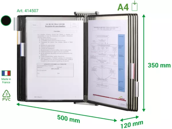 Wand-Sichttafelsysteme TARIFOLD