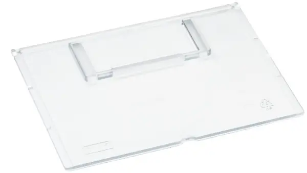 Querteiler,f. Kleinteilebehälter mit B 132mm,Polystyrol,transparent