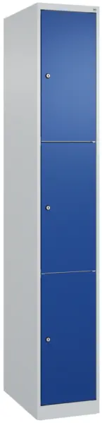 Schliessfachschränke C+P 1850x300x500 mm RAL 5010 Enzianblau