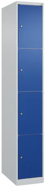 Schliessfachschränke C+P 1850x300x500 mm RAL 5010 Enzianblau