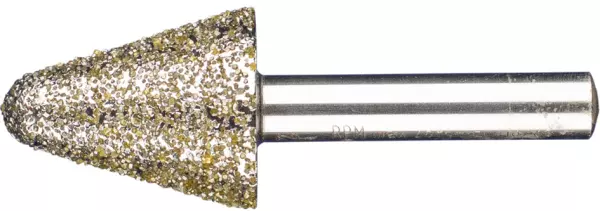 Meules sur tige diamant forme conique PFERD 24,0x30 mm