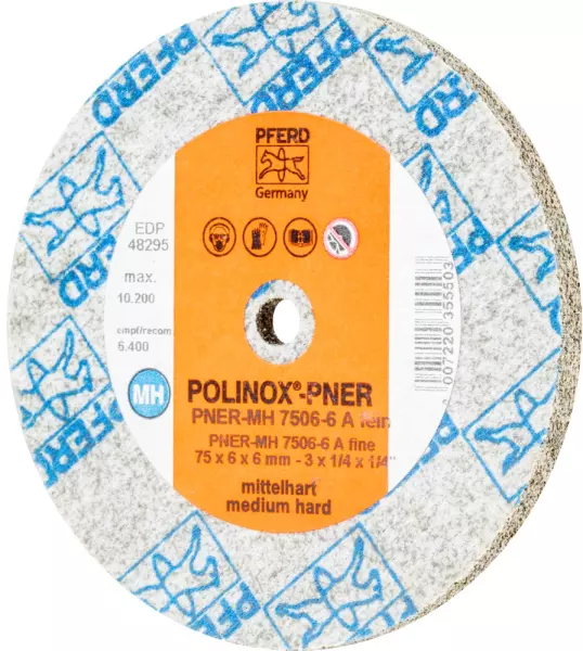 POLINOX®-Kompaktschleifrad PNER-MH 7506-6 A F