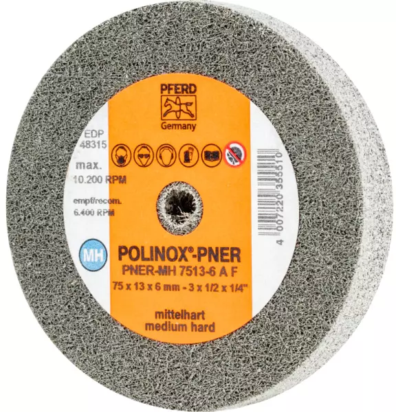 POLINOX®-Kompaktschleifrad PNER-MH 7513-6 A F