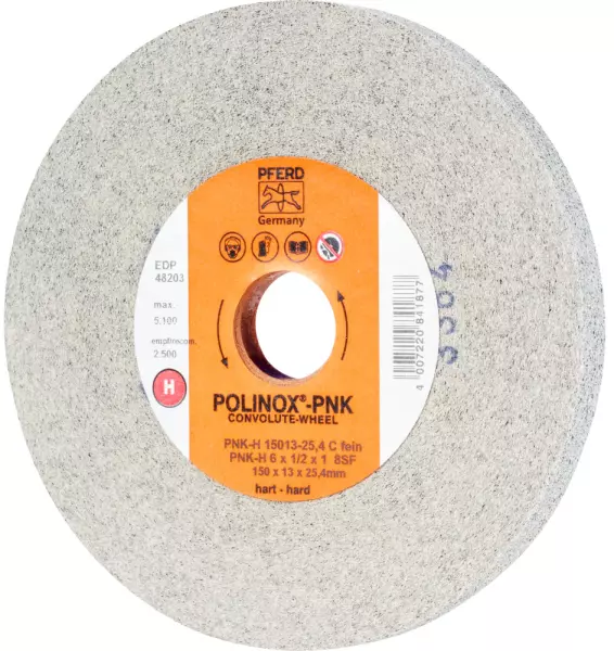 POLINOX®-Kompaktschleifrad PNK-H 15013-25,4 SiC F