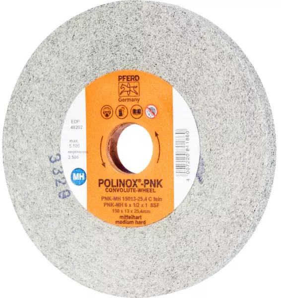 POLINOX®-Kompaktschleifrad PNK-MH 15013-25,4 SiC F