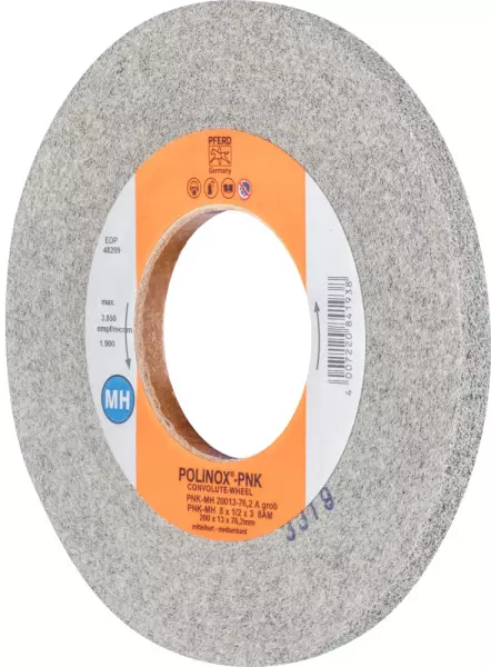POLINOX®-Kompaktschleifrad PNK-MH 20013-76,2 A G