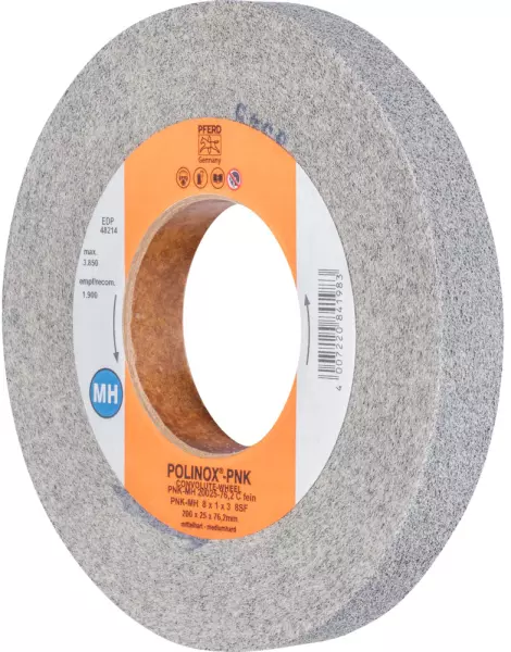 POLINOX®-Kompaktschleifrad PNK-MH 20025-76,2 SiC F