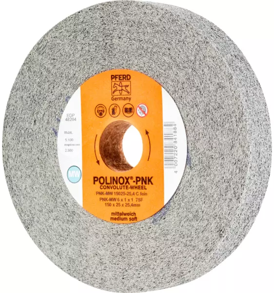 POLINOX®-Kompaktschleifrad PNK-MW 15025-25,4 SiC F