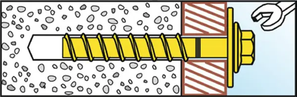 Betonschrauben PROFIX PBS+GS