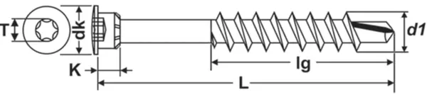 Zierleistenschrauben PROFIX