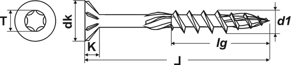 Holzbau-Konstruktionsschrauben HECO