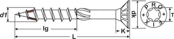 Holzbau-Konstruktionsschrauben PROFIX PRO-CUT®