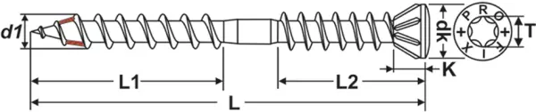 Dielenschrauben PROFIX PRO-CUT®