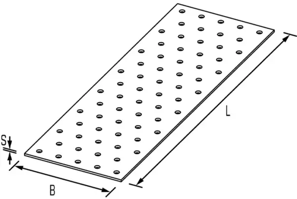 Lochblechstreifen GH 2.0