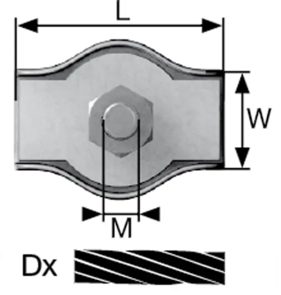 Drahtseilklemmen DÖRNER + HELMER Simplex