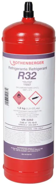 Kältemittel ROTHENBERGER R32 Masse Gas 1.8