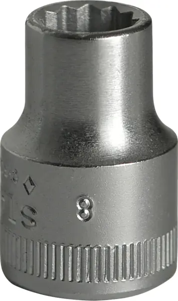 Steckschlüssel-Einsätze 12kt STAHLWILLE 45 Grösse 8 mm