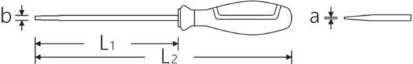 Schraubenzieher VDE Schlitz STAHLWILLE 4660VDE