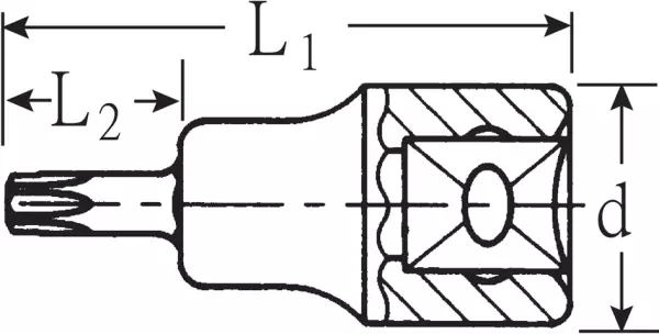 Steckschlüssel-Einsätze TX STAHLWILLE