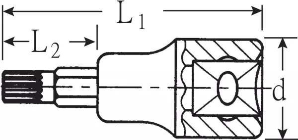 Steckschlüssel-Einsätze XZN STAHLWILLE 54X