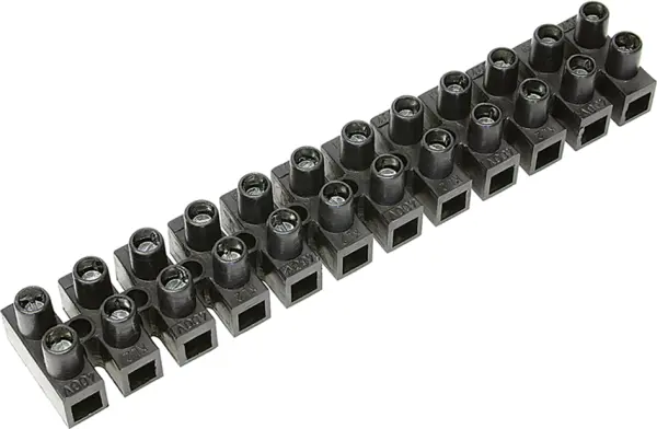 Reihenklemmen 0.5-2.5 mm² schwarz Pack 100 Stück