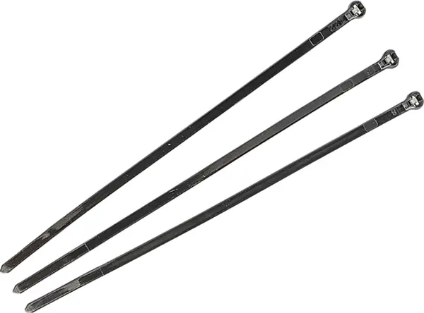 Kabelbinder mit Metallzunge STEFFEN schwarz 3.6x155 mm