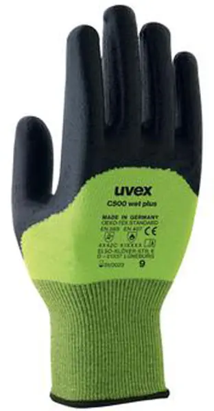 Gants de protection anti-coupure UVEX 6049.6 C500 wet plus