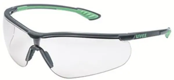 Schutzbrillen UVEX sportstyle schwarz / grün