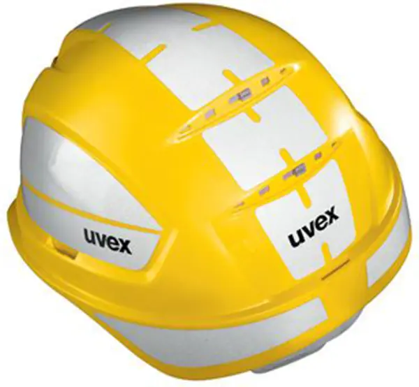 Casques de protection UVEX pheos B-WR Reflex jaune
