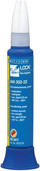 Schraubensicherungen WEICON Weiconlock AN 302-22 Plastikflasche 50.0 ml